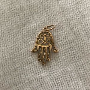 10k Gold Hamsa Hand Charm!
